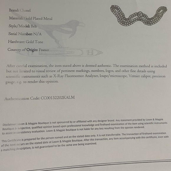 Chanel vintage belt -firm on price - Picture 8 of 16